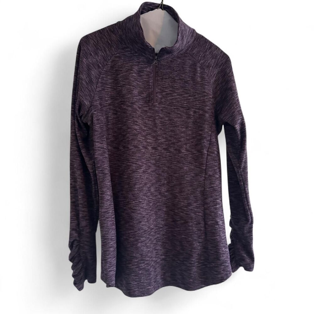 Columbia-sportswear Women's Purple and Grey Sweatshirt